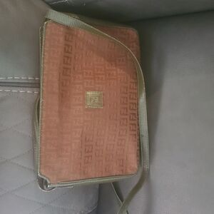 Fendi Crossbody Bag in Olive and Rust